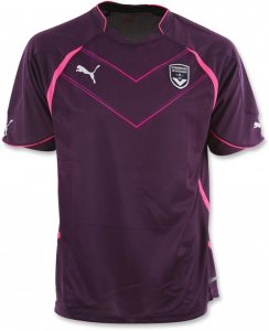 Maillot des girondins de Bordeaux version Europe