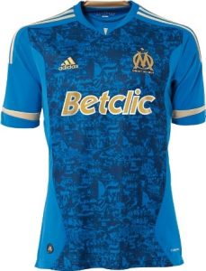 Nouveau maillot de l'OM extérieur
