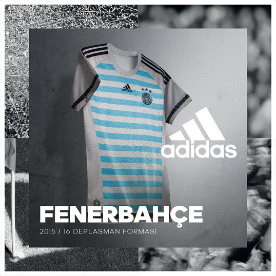 maillot extérieur Fenerbahce 2015-16
