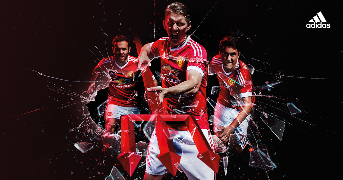 Maillot domicile Adidas Manchester United 2015-16