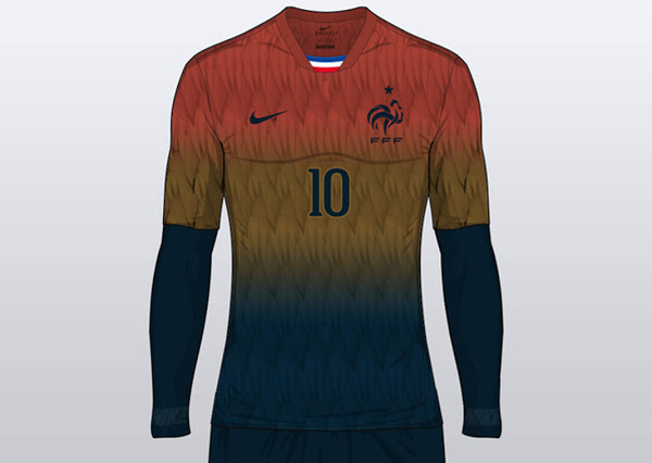 Concept maillot France third Euro 2016