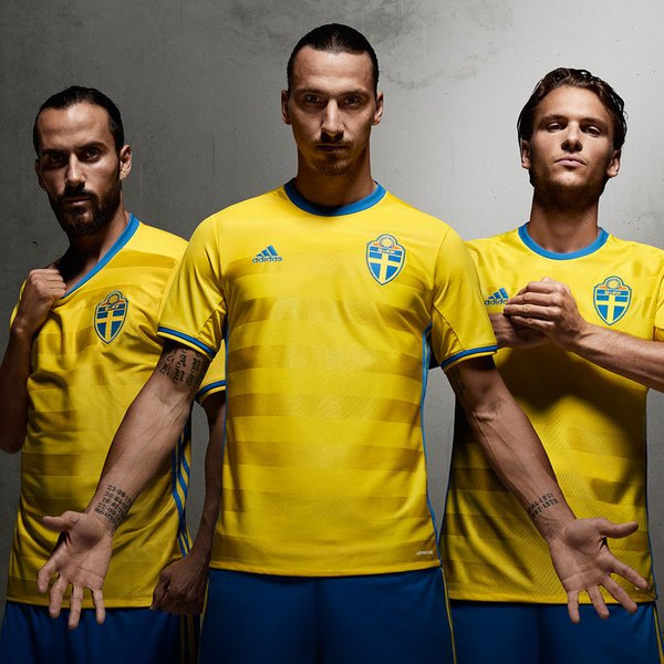 Maillot Ibrahimovic Suède Adidas Euro 2016