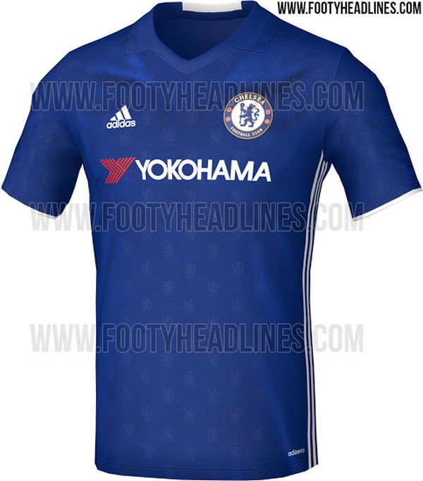 Nouveau maillot Chelsea Adidas domicile 2016-17