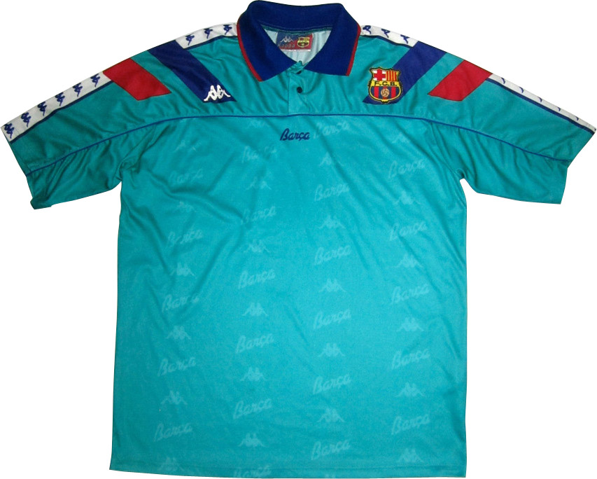 FC Barcelone extérieur 1991/1992