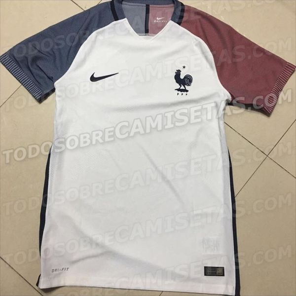 maillot extérieur France Nike Euro 2016