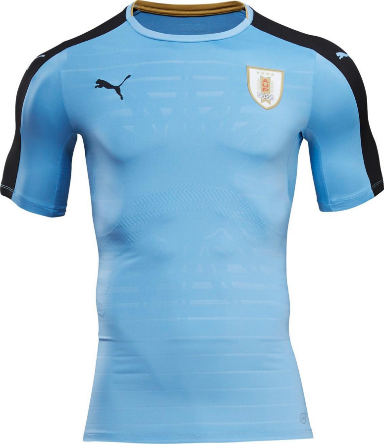 Maillot domicile Uruguay 2016/2017