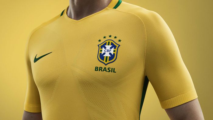 maillot Nike Brésil domicile Copa America 2016