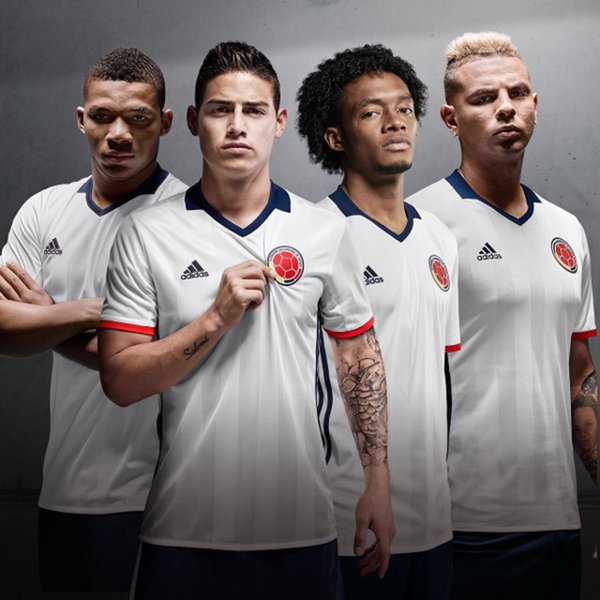 Maillot Copa America 2016 Adidas Colombie domicile