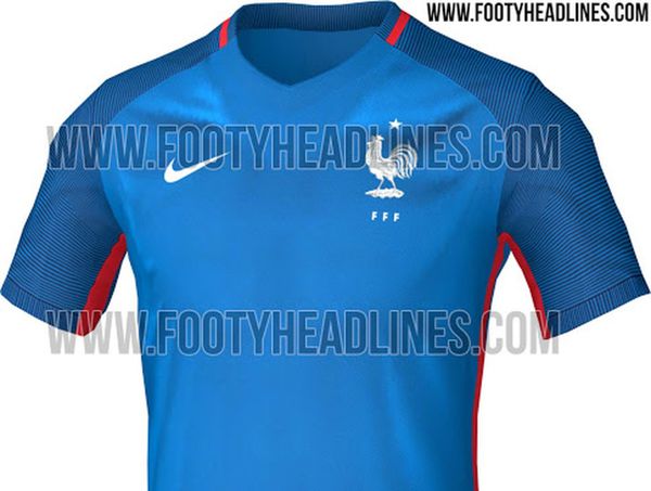 maillot domicile France Nike Euro 2016