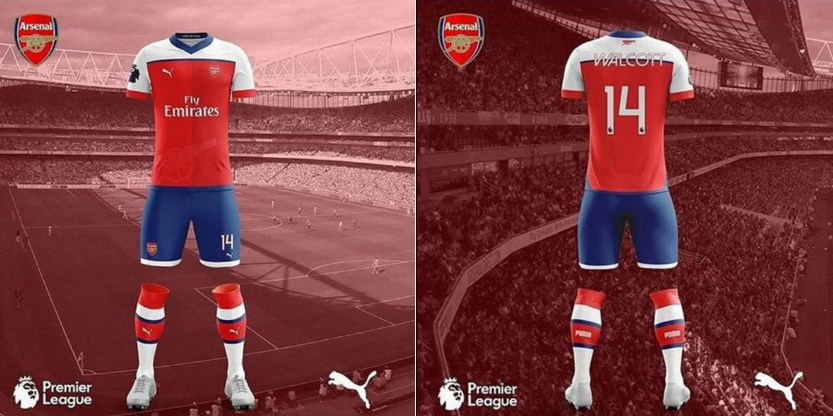 Arsenal maillot 2016/2017