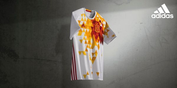 Maillot Euro 2016 Espagne extérieur