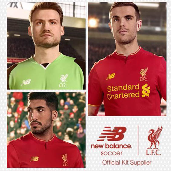 Maillot Liverpool 2016-17 New Balance