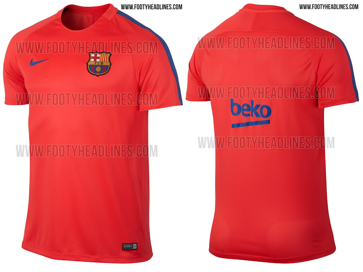 Maillot training FC Barcelone 2016-2017