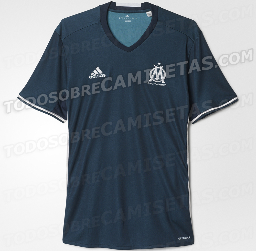 Maillot extérieur OM 2016-17 Adidas