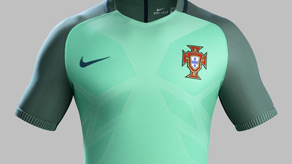 Maillot Portugal extérieur Euro 2016 Nike