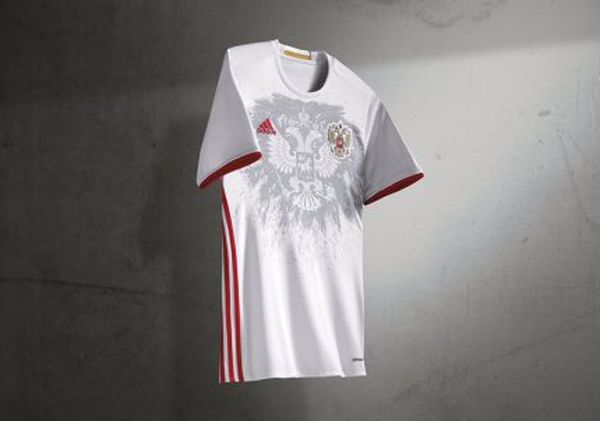 Maillot Russie extérieur Euro 2016 Adidas 