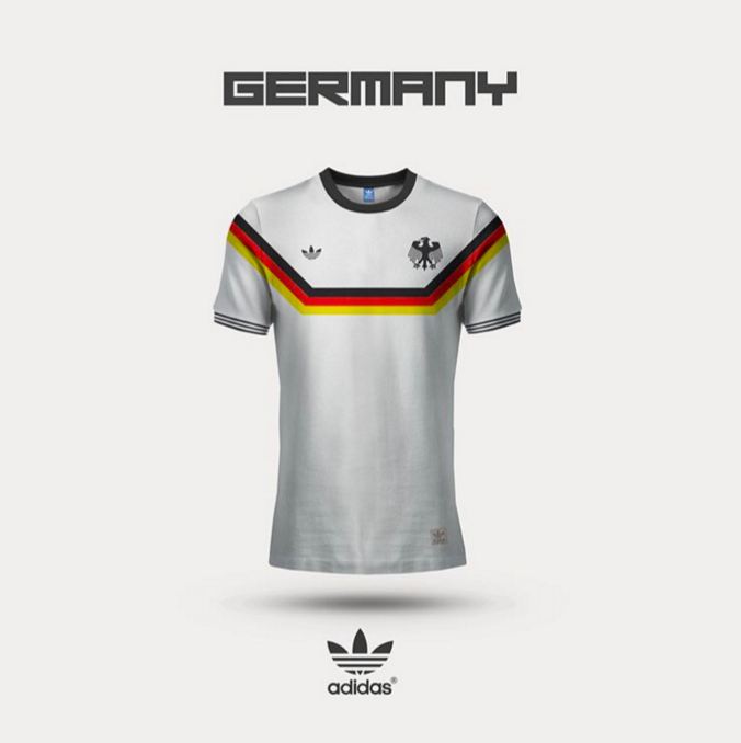 Maillot Allemagne version Emilio Sansolini