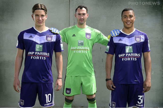 Nouveau maillot domicile Anderlecht 2016-17 Adidas