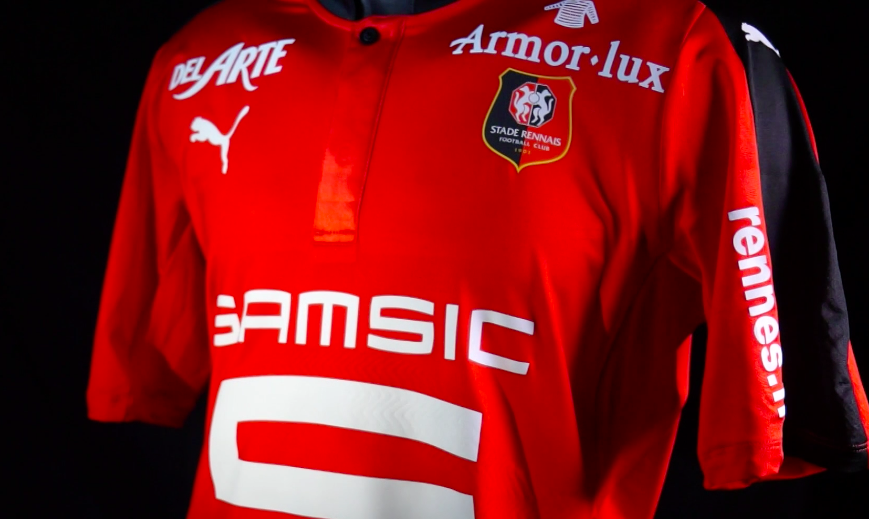 Maillot domicile du Stade Rennais 2016-17 Puma