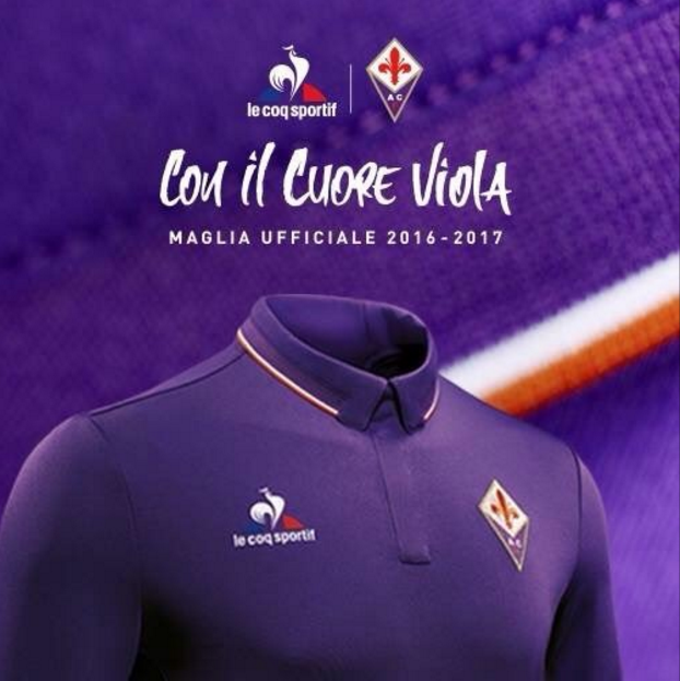 Maillot domicile Fiorentina 2016-17 Le Coq Sportif
