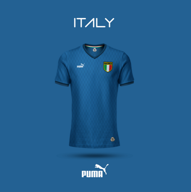 Maillot Italie version Emilio Sansolini