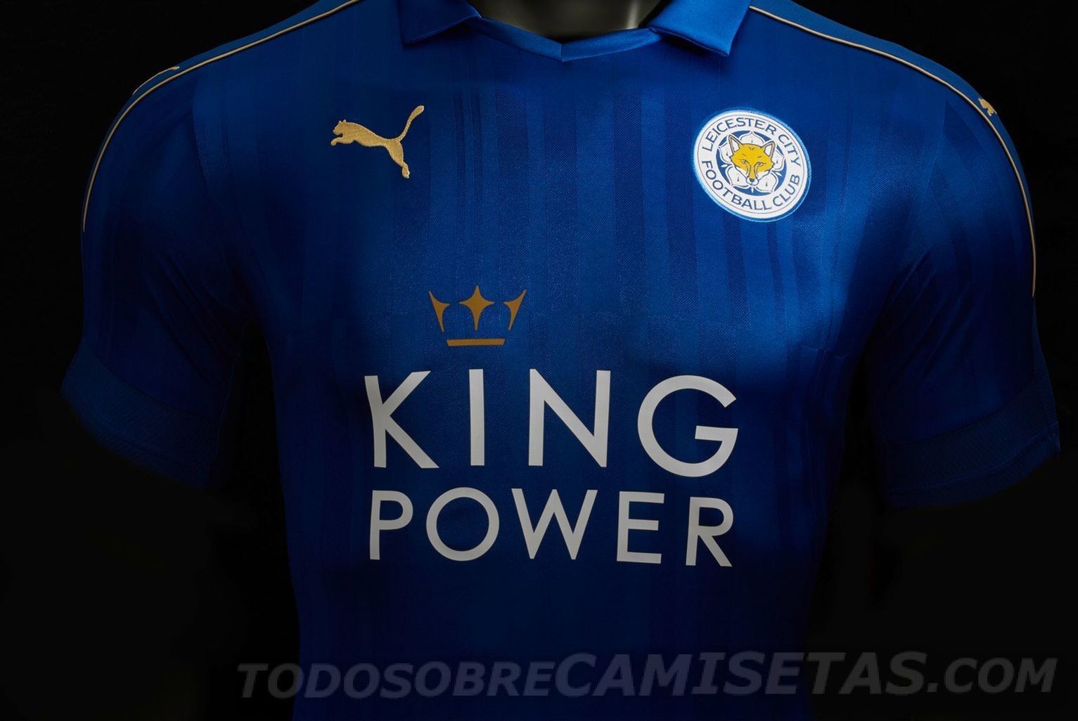 Maillot domicile Leicester City 2016-17 Puma