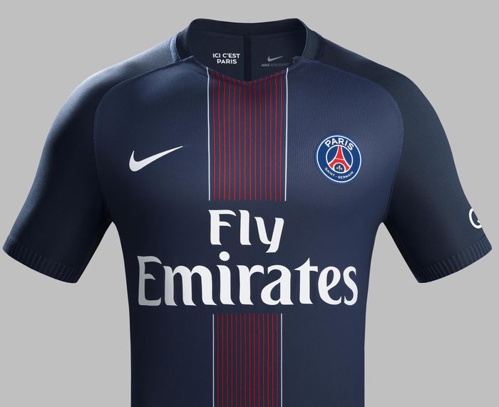 Nouveau maillot Nike PSG domicile 2016-17