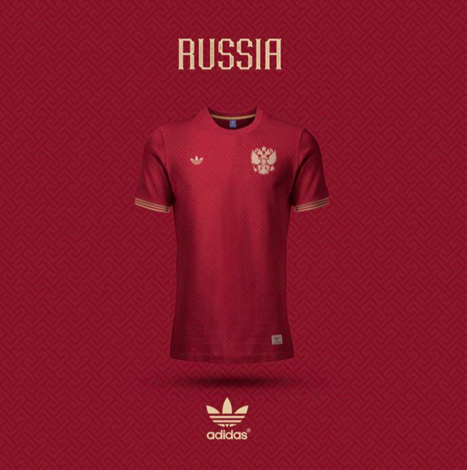 Maillot Russie version Emilio Sansolini