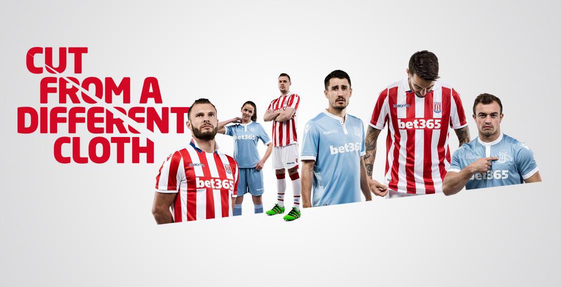 Nouveaux maillots Stoke City 2016-17 Macron