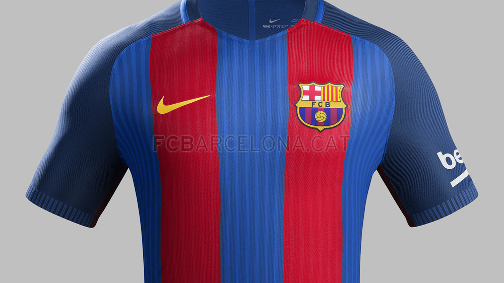 Nouveau maillot domicile Nike FC Barcelone 2016-17