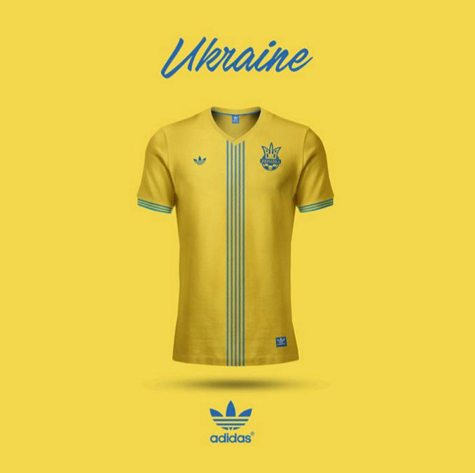 Maillot Ukraine version Emilio Sansolini