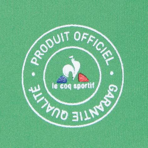 Détail Le Coq Sportif sur le bas du maillot