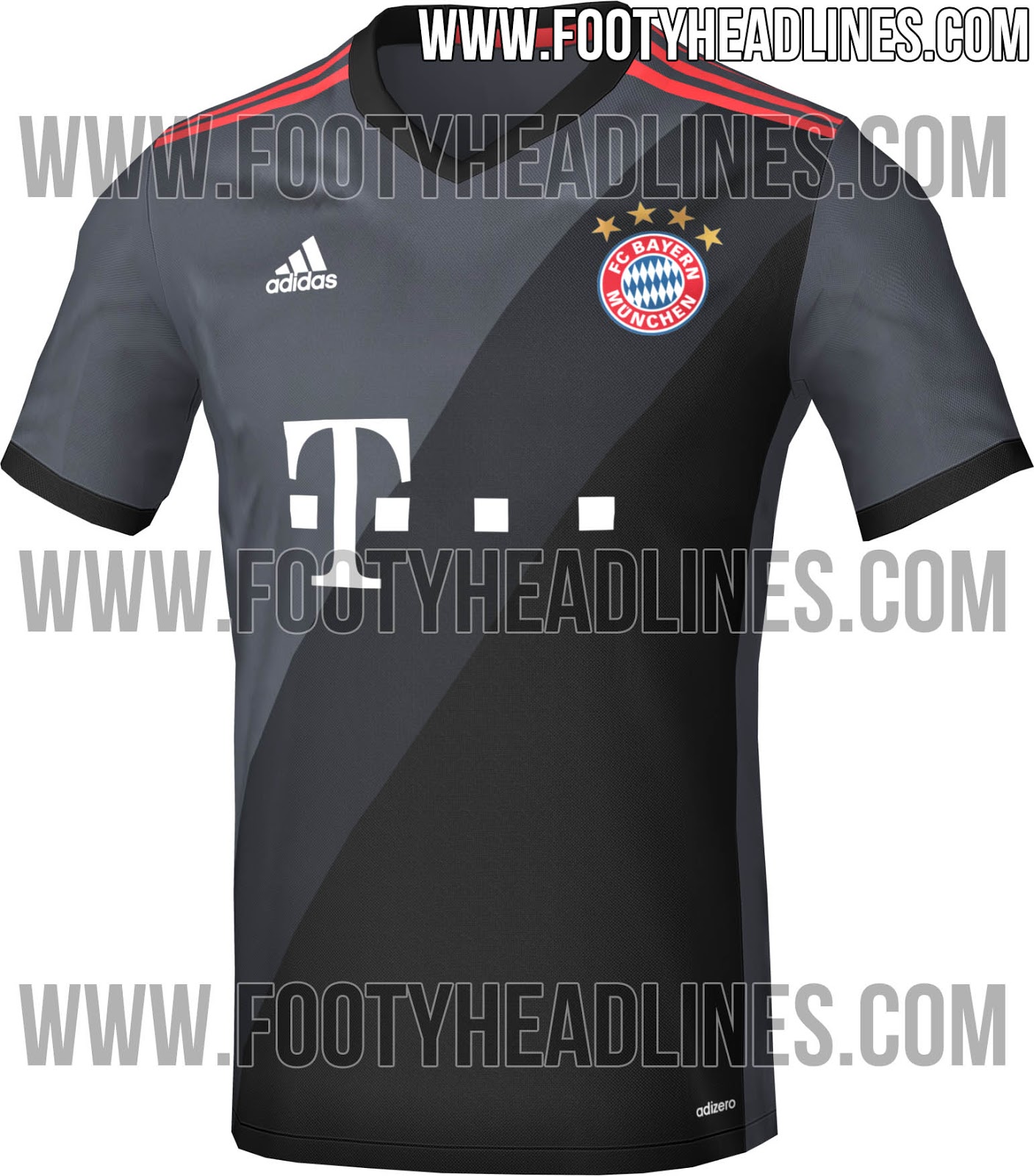 Maillot extérieur Bayern Munich 2016-17 Adidas