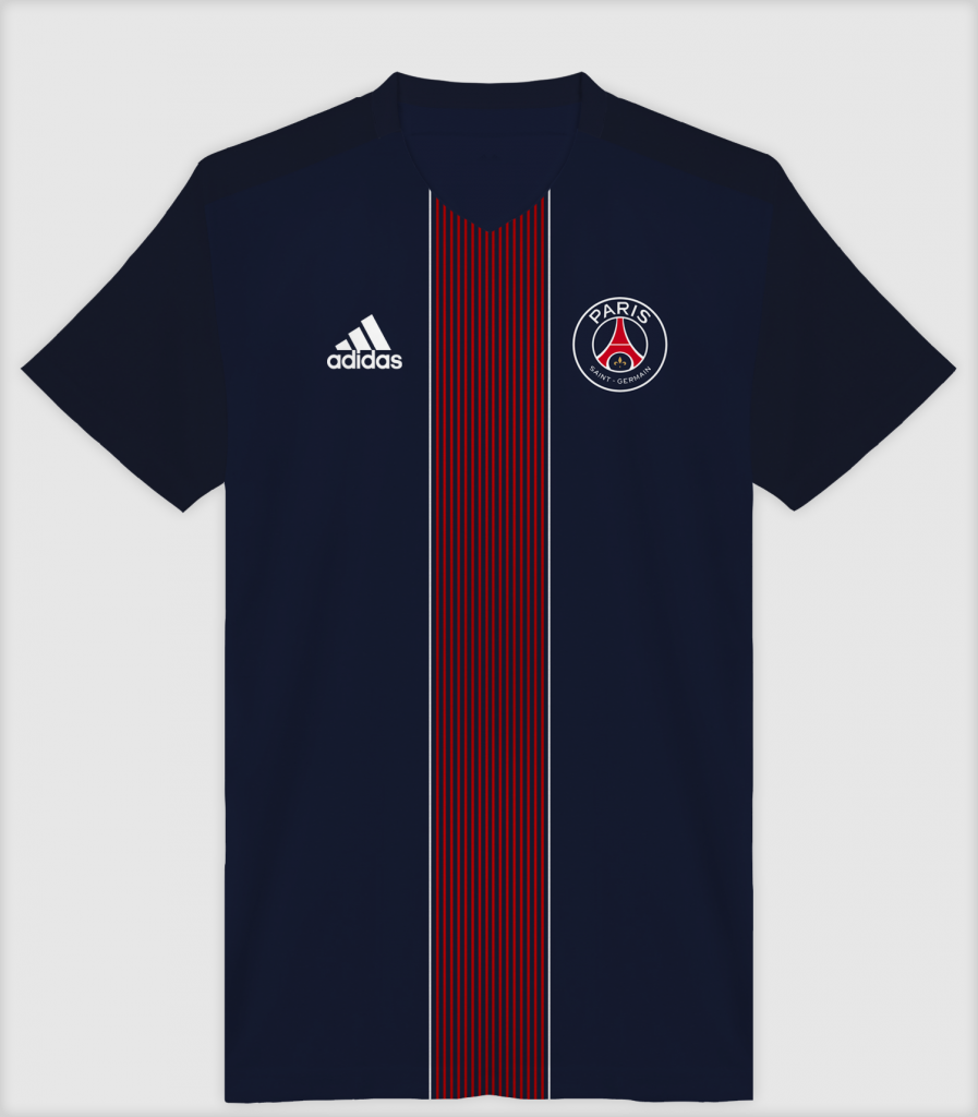 Maillot domicile PSG Adidas version Cenk Ünal