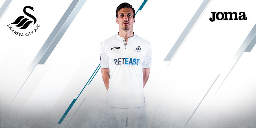 Maillot domicile Swansea 2016-17 Joma 