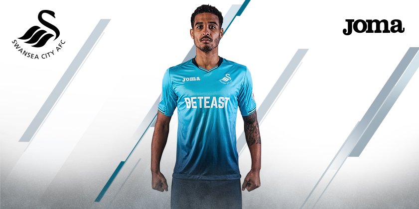 Maillot extérieur Swansea 2016-17 Joma 