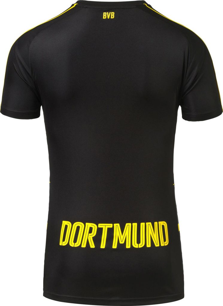 Dos maillot extérieur BvB 2016 - 17 Puma