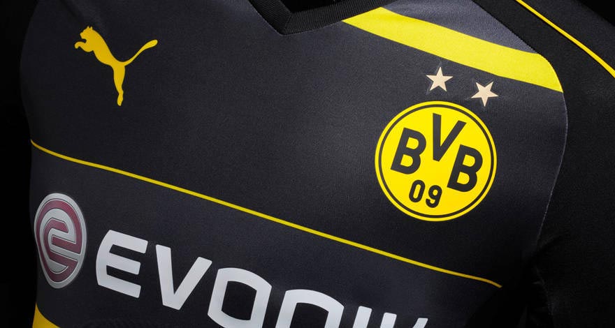 Maillot extérieur Dortmund 2016 - 17 Puma