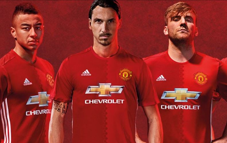 Voici le nouveau maillot Manchester United Adidas domicile 2016-17