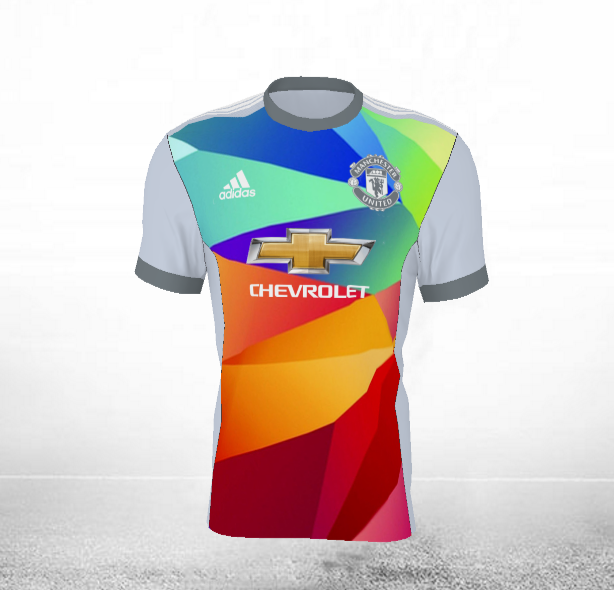 Un maillot arc-en-ciel pour le prochain maillot third de MU ? 