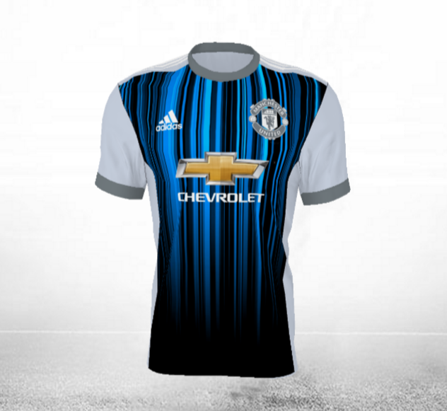 Du bleu sur le prochain maillot third des Red Devils ? 