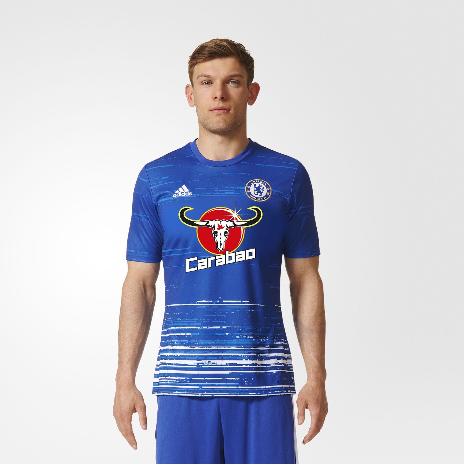 Le maillot pré-match des Blues 