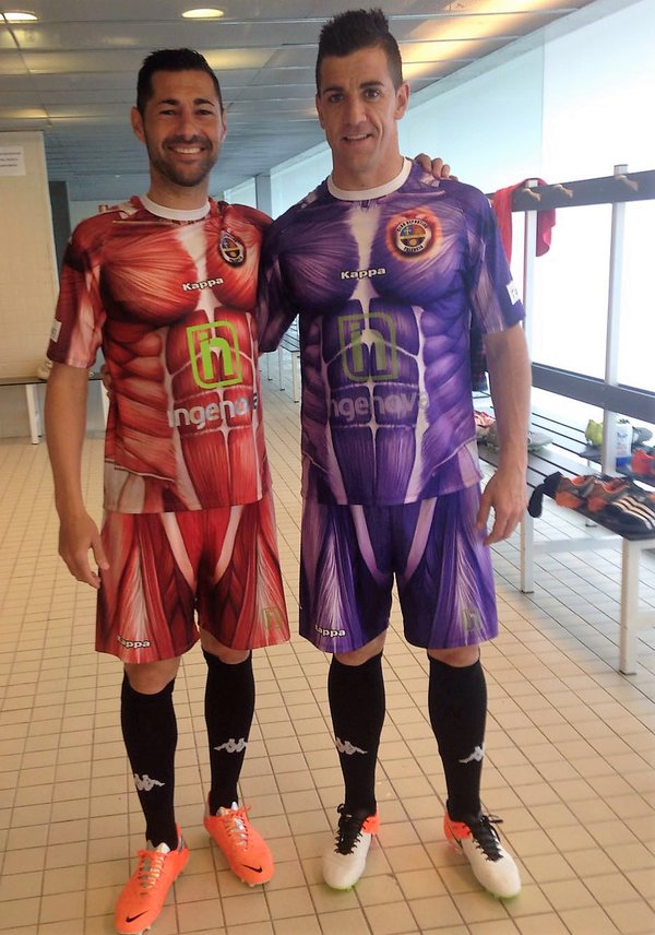 Les maillots "muscles" de Palencia