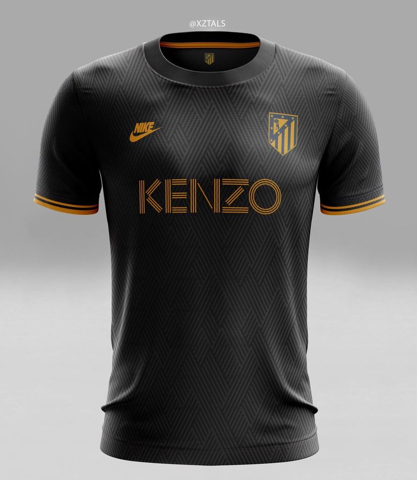 Concept kit Atletico Madrid third Kenzo