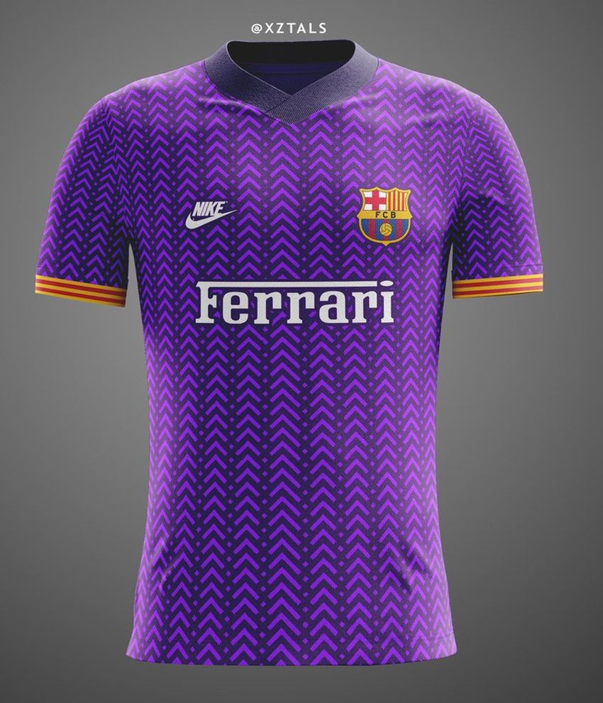 Maillot extérieur Barça Nike Ferrari