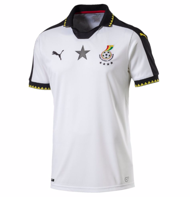 Le nouveau maillot du Ghana signé Puma