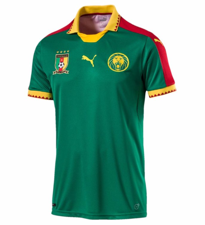 Le nouveau maillot du Cameroun signé Puma