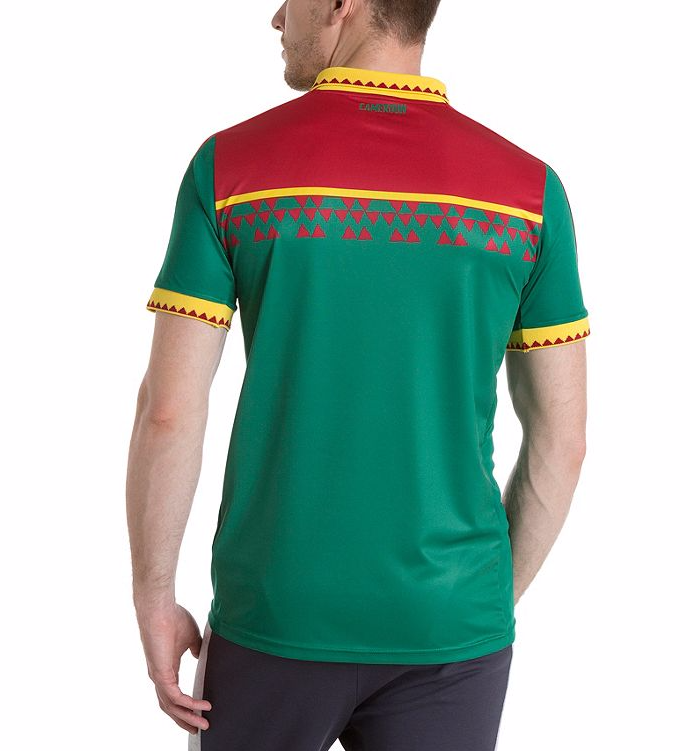 Le nouveau maillot du Cameroun 