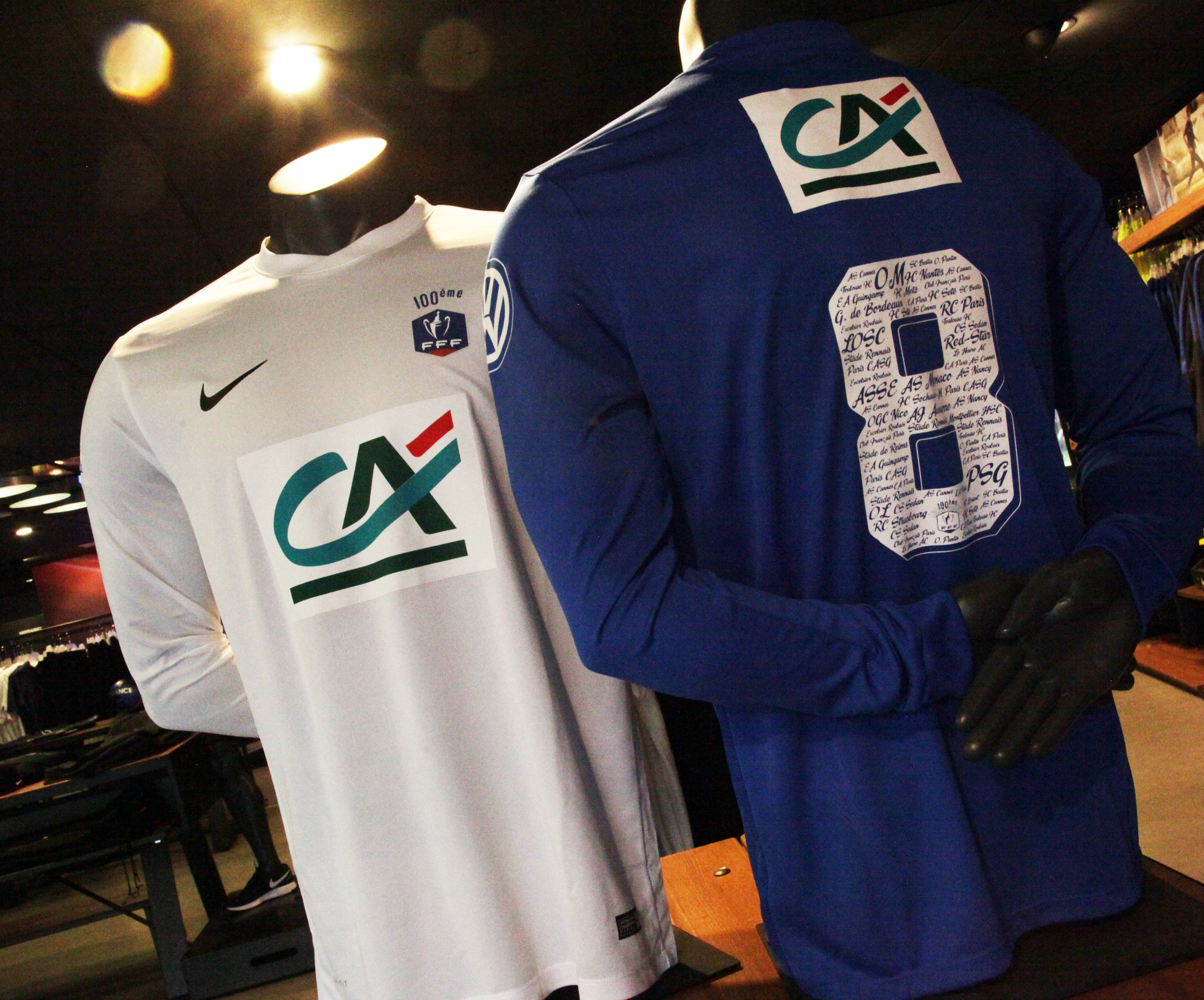 Le maillot collector pour le centenaire de la Coupe de France