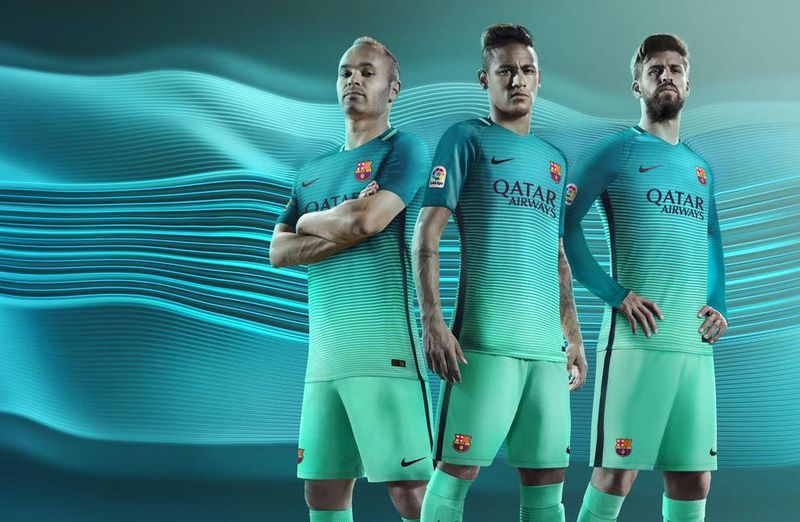 Le maillot Third Nike du Barça 2016-17 